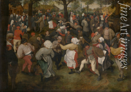 Bruegel (Brueghel) Pieter der Ältere - Der Tanz der Braut