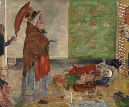 Ensor James - The Astonishment of the Mask Wouse