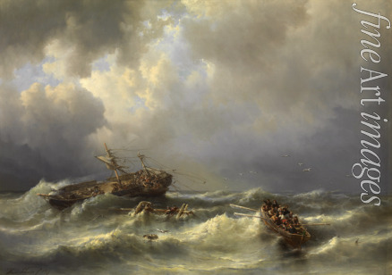 Schaep Henri Adolphe - Shipwreck