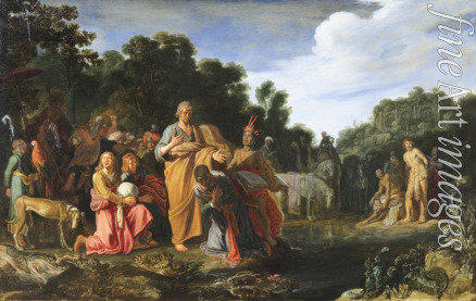 Lastman Pieter Pietersz. - The baptism of the Eunuch