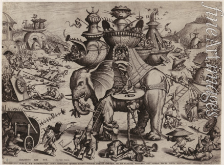 Doetecum Joannes van - The Siege of an Elephant