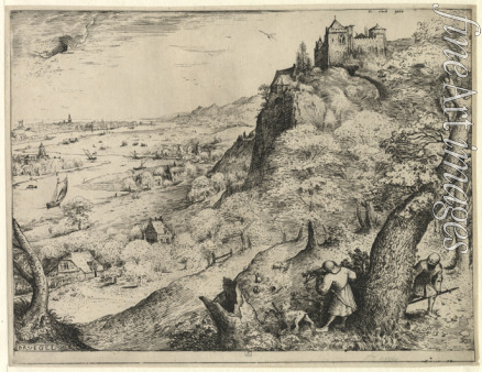Bruegel (Brueghel) Pieter der Ältere - Die Hasenjagd