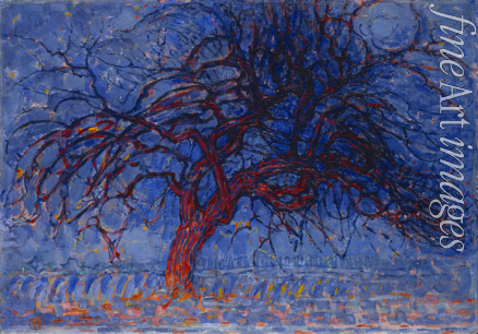 Mondrian Piet - Red Tree