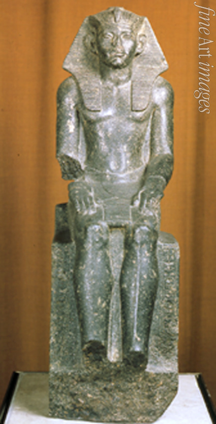 Ancient Egypt - Statue of the Pharaoh Amenemhat III