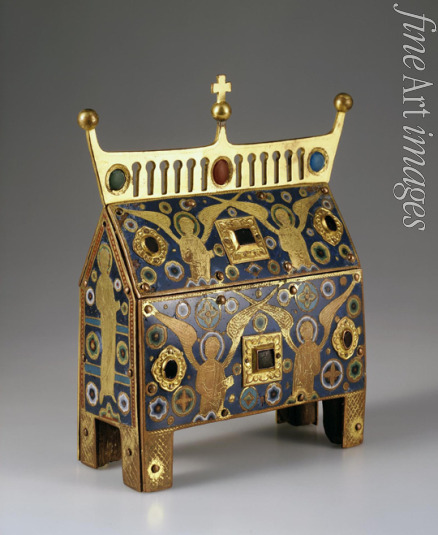 West European Applied Art - Reliquary with Angels