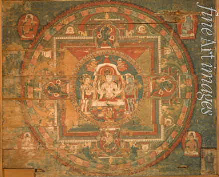 Tibetische Kultur - Mandala Usnisa vijaya