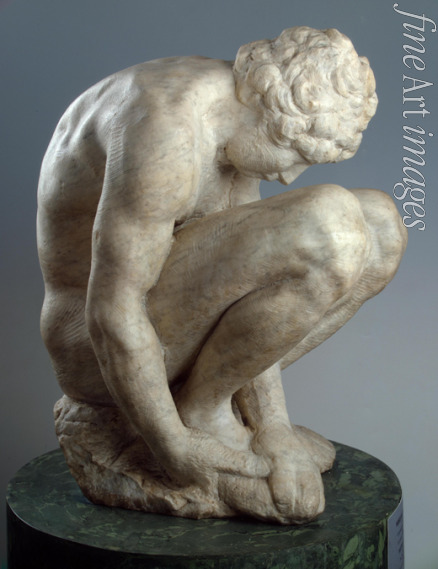 Buonarroti Michelangelo - Crouching Boy