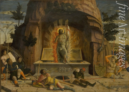Mantegna Andrea - Die Auferstehung Christi