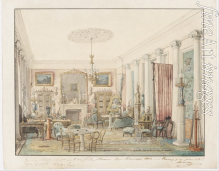 Hagen Dominique - Interior of a House on the Pokrovka Street in Moscow