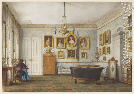 Wagner Otto - Salon in einer Residenz der Herzöge von Leuchtenberg