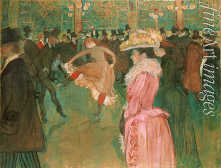 Toulouse-Lautrec Henri de - Im Tanzsaal des Moulin Rouge