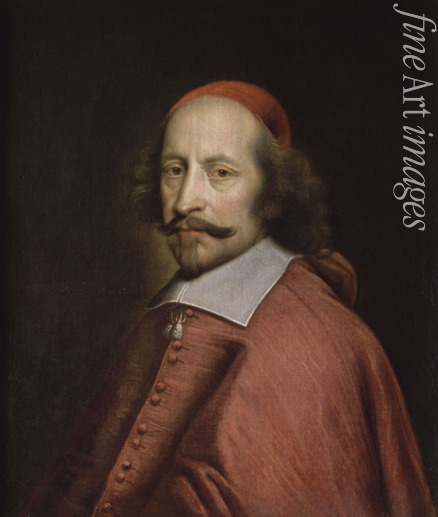 Mignard Pierre - Portrait of Cardinal Jules Mazarin (1602-1661)