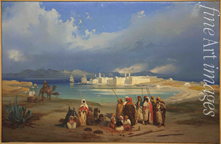 Caffi Ippolito - The Isthmus of Suez