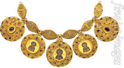Altrussische Kunst - Halskette mit Anhänger