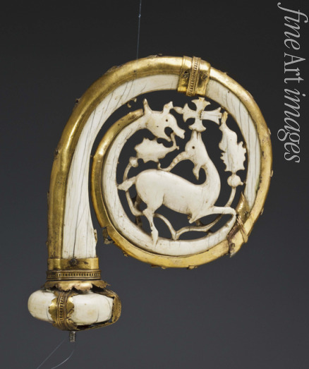 West European Applied Art - Head of a Crosier with the Depiction of the Lamb