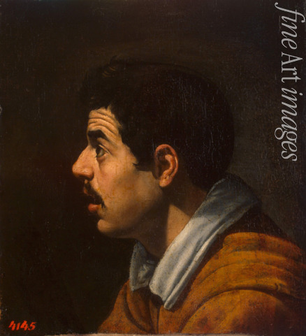 Velàzquez Diego -  Kopf eines Mannes im Profil