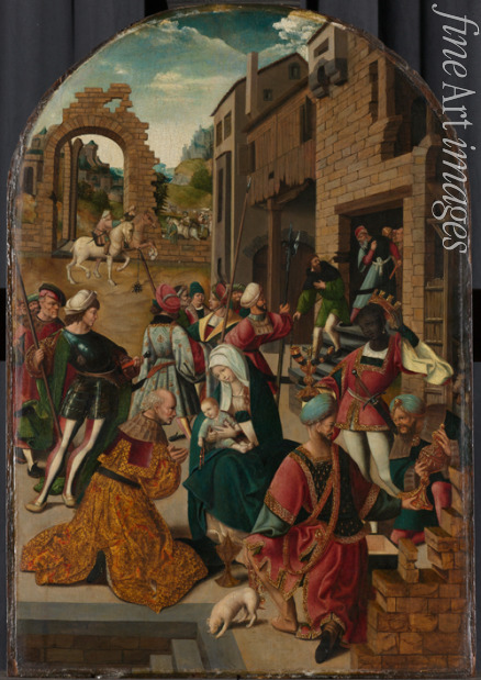 Cornelisz van Oostsanen Jacob - The Adoration of the Magi