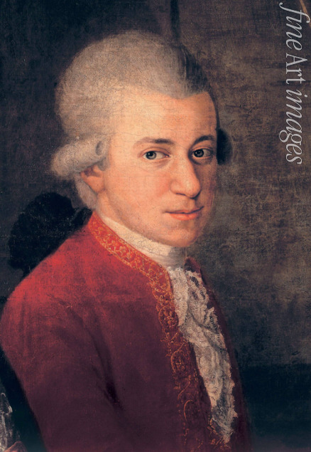 Della Croce Johann Nepomuk - Wolfgang Amadeus Mozart (1756-1791) Detail