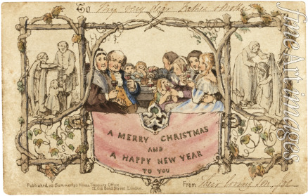 Cole Sir Henry - The first Christmas card