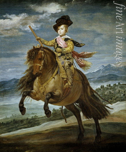 Velàzquez Diego - Equestrian Portrait of Prince Balthasar Charles