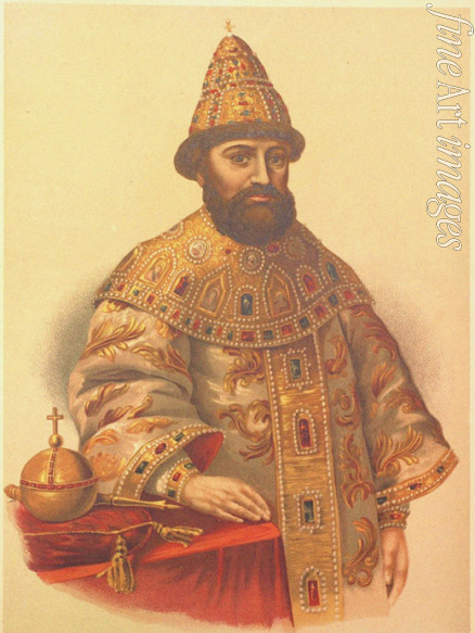 Borel Pyotr Fyodorovich - Portrait of the Tsar Michail I Fyodorovich of Russia (1596-1645)