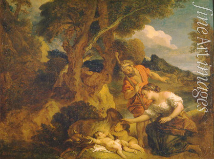 La Fosse Charles de - Finding of Romulus and Remus