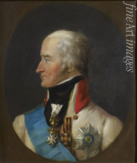 Stroely (Stroehling) Peter Eduard - Porträt von Graf Levin (Leonti) August Theophil von Bennigsen (1745-1826)
