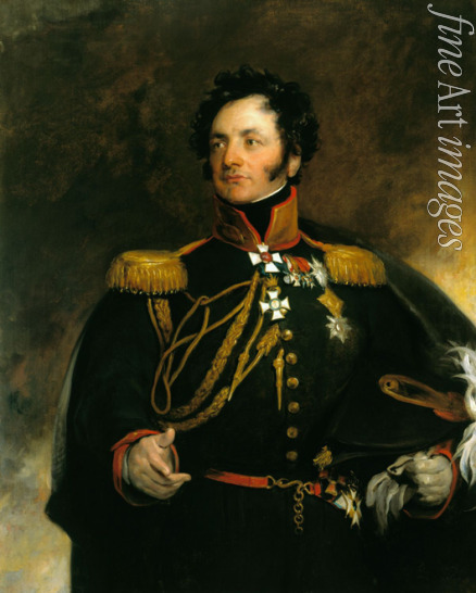 Lawrence Sir Thomas - Porträt von General Fjodor Petrowitsch Uwarow (1773-1824)