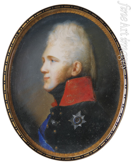 Bossi Johann Dominik (Domenico) - Porträt des Kaisers Alexander I. (1777-1825)