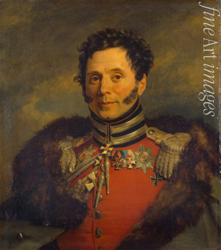 Dawe George - Porträt von General Nikolai Iwanowitsch Depreradowitsch (1767-1843)