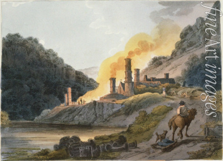Loutherbourg Philip James the Younger - Iron Works, Colebrook Dale