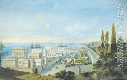 Bossoli Carlo - Der Ciragan-Palast in Konstantinopel