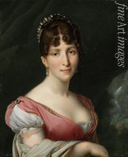 Girodet de Roucy Trioson Anne Louis - Porträt von Hortense de Beauharnais, Königin von Holland