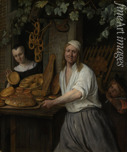 Steen Jan Havicksz - The Baker Arent Oostwaard and his Wife, Catharina Keizerswaard