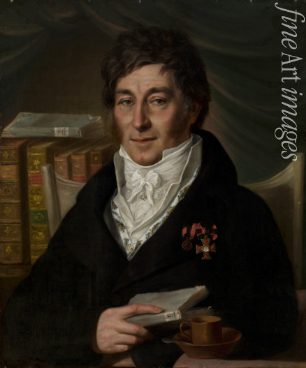 Lewizki Dmitri Grigoriewitsch - Porträt von Alexander Stachiew (1724-1796)