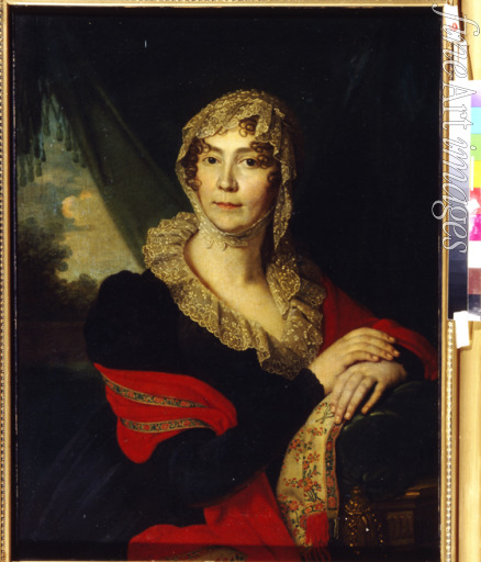 Borovikovsky Vladimir Lukich - Portrait of Princess Natalia Alexandrovna von Buxhoeveden (1758-1808), née Alexeyeva