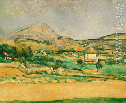Cézanne Paul - Tal am Berg Sainte-Victoire