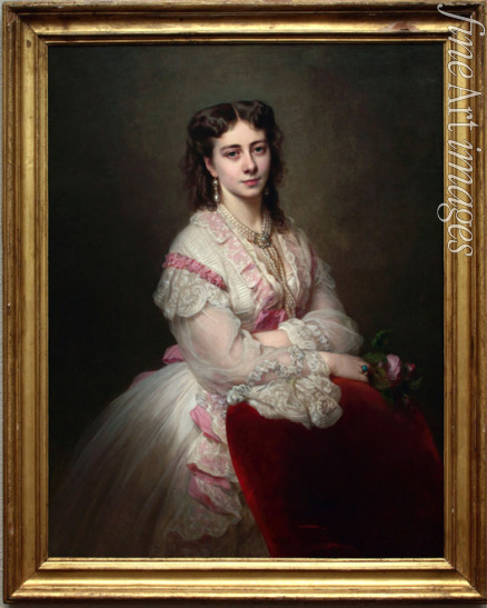 Winterhalter Franz Xavier - Portrait of Countess Maria Branicka (1843-1918), geb. Princess Sapieha