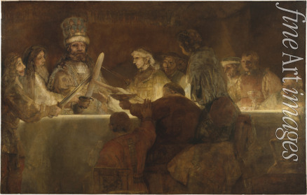 Rembrandt van Rhijn -  Die Verschwörung der Bataver unter Claudius Civilis
