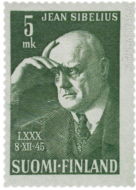 Anonymous - Jean Sibelius (postage stamp)