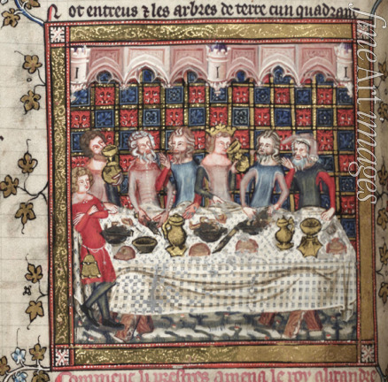 Anonymous - Feasting in Oxford (A cycle of Alexander romances)
