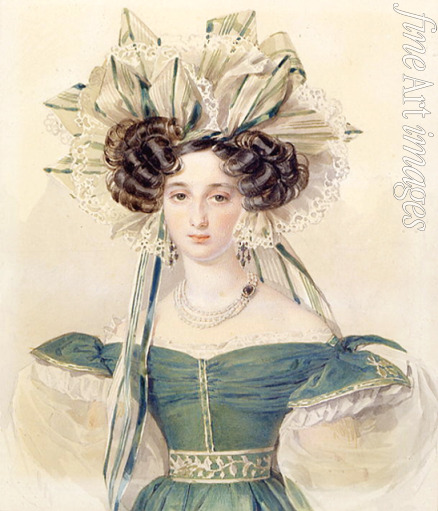 Sokolov Pyotr Fyodorovich - Portrait of Countess Elisabeth Vorontsova