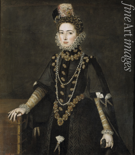 Sánchez Coello Alonso - Porträt der Infantin Katharina Michaela von Spanien (1567-1597)