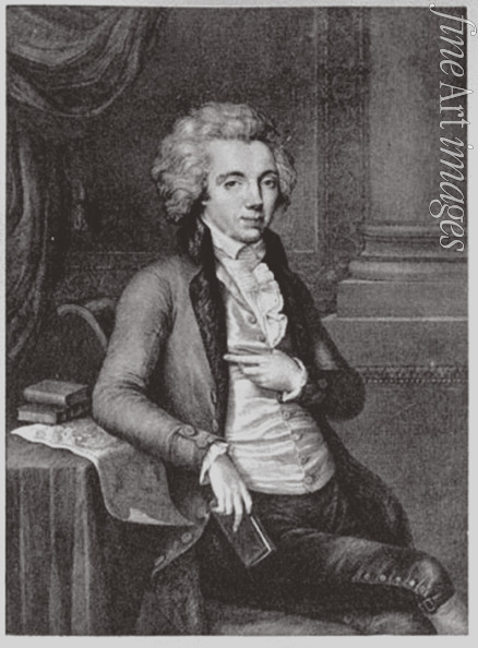 Morghen Guglielmo - Porträt von Pawel Martynowitsch Graf Skawronski (1757-1793)