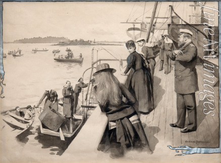 Berndtson Gunnar Fredrik - Trip of Alexander III in the Gulf of Finland