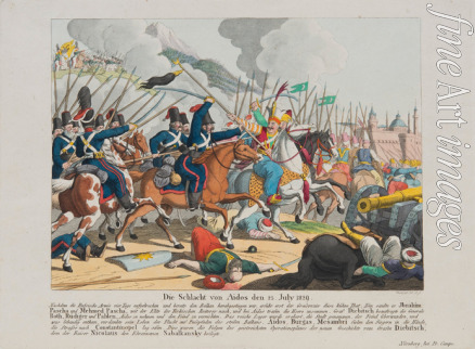 Campe August Friedrich Andreas - Die Schlacht bei Ajtos am 25. Juli 1829