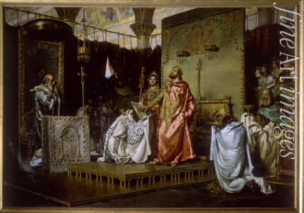 Muñoz Degraín Antonio - Conversion of Reccared to Catholicism at the Council III of Toledo, 589
