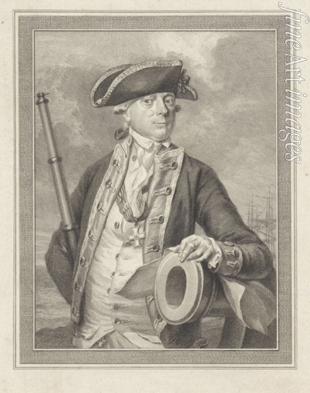 Vinkeles Reinier - Admiral Jan Hendrik van Kinsbergen (1735-1819), Count of Doggersbank