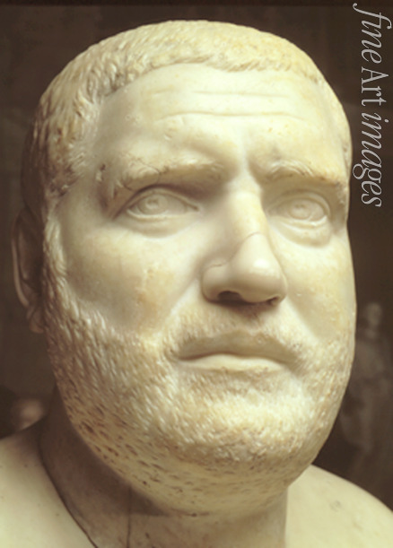 Art of Ancient Rome Classical sculpture - Portrait bust of Emperor Balbinus