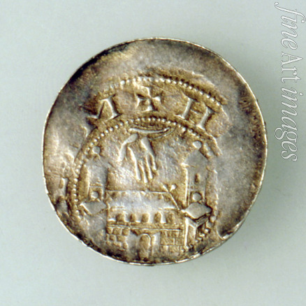 Numismatik Westeuropäische Münzen - Denar der Stadt Hildesheim (Zeit des Kaisers Heinrich III.) Hinterseite